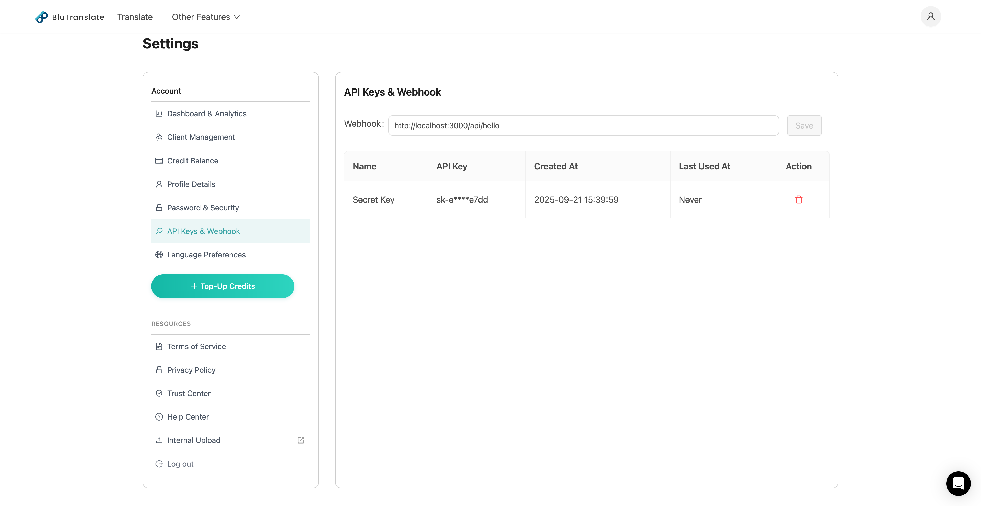 Webhook